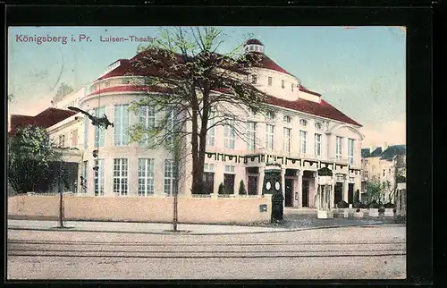 AK Königsberg i. Pr., Luisen-Theater