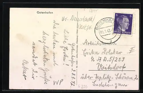 AK Gotenhafen, Platz