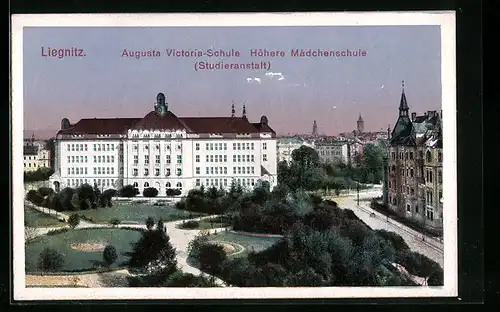 AK Liegnitz, Auguste Victoria-Schule, Höhere Mädchenschule