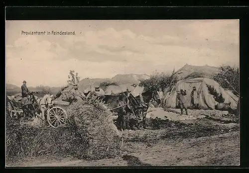 AK Proviantamt in Feindeslande