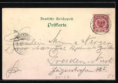 Lithographie Soldat der Infanterie mit Karabiner