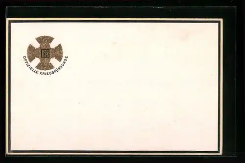 AK Rotes Kreuz Nr. 49, Kriegsfürsorge