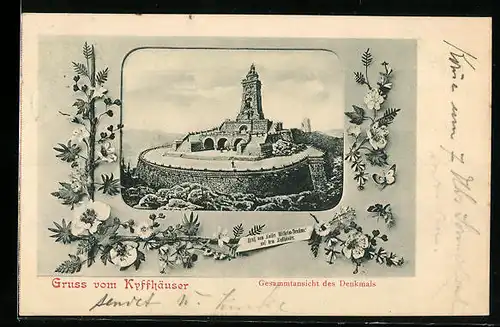 AK Kyffhäuser, Gesamtansicht des Denkmals