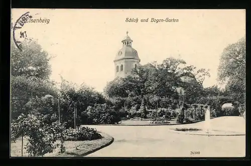 AK Eisenberg, Schloss und Bogen-Garten