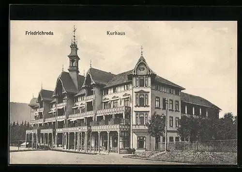 AK Friedrichroda, Blick auf das Kurhaus