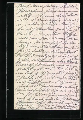 AK Junge Frau mit Kopftuch im Jugendstil