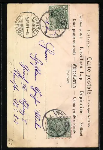 Künstler-AK Hübsche junge Frau mit Blumen und einem Fächer, Jugendstil