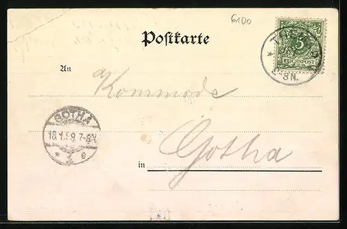 AK Meiningen, Kaserne des 1. u. 2. Bataillons des 2. Thür. Inf.-Reg. No. 32