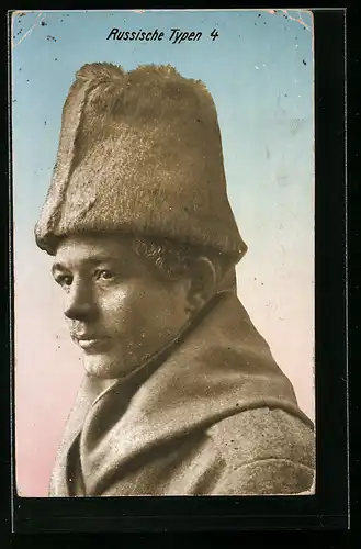 AK Russischer Typ in Landestracht