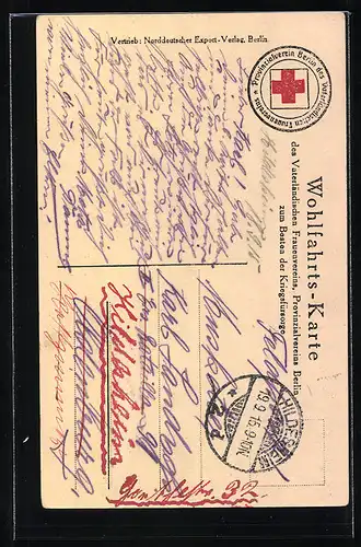 AK Heerführer Generalfeldmarschall v. Haeseler in Uniform