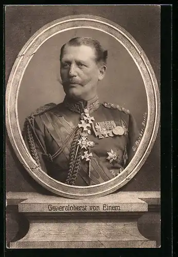 AK Heerführer Generaloberst von Einem in Uniform