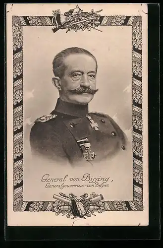 AK Heerführer General von Bissing, Generalgouverneur von Belgien