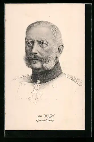 AK Generaloberst von Kessel in Uniform