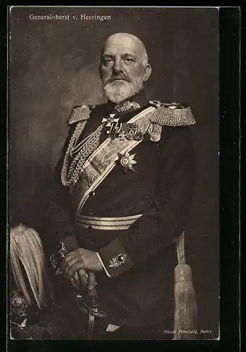 AK Generaloberst v. Heeringen in Uniform