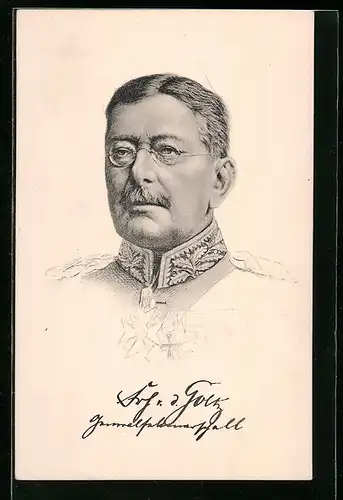 AK Heerführer Generalfeldmarschall von der Goltz