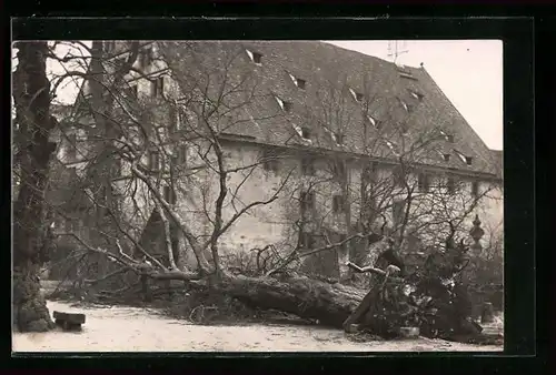 AK Maulbronn, Unwetter-Verwüstungen am Kloster