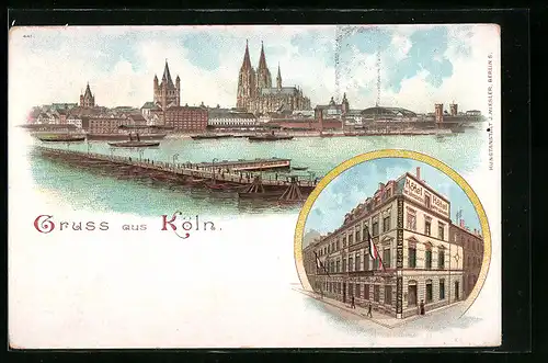 Lithographie Köln, Hotel Vierjahreszeiten