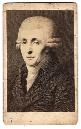 Fotografie PGH, Berlin, Portrait Joseph Haydn, Komponist