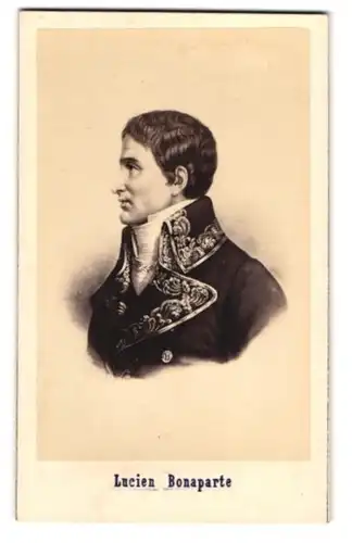 Fotografie Neurdein, Paris, Lucien Bonaparte, Bruder von Napoleon I. Bonaparte
