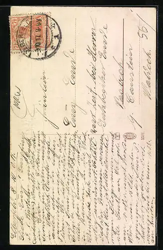 AK Elberfeld, Schuhwarenhaus Alfred Peicke, Hofkamp- und Morianstr. Ecke