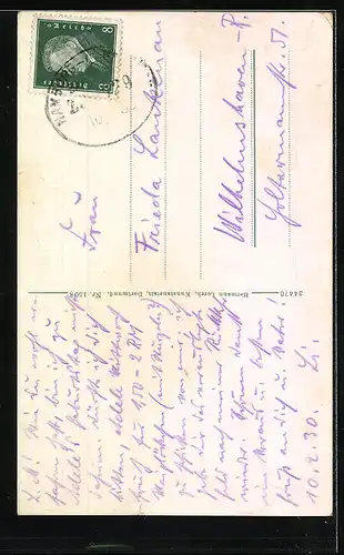 AK Osnabrück, Bierstrasse mit Renaissancehäusern