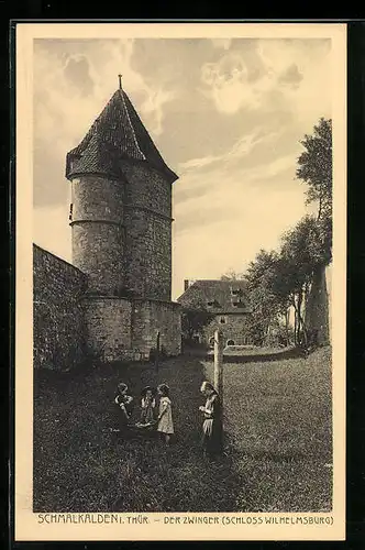 AK Schmalkalden i. Thür., Der Zwinger Schloss Wilhelmsburg