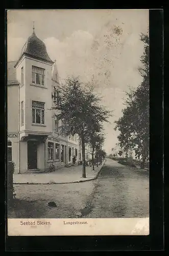 AK Blexen, Blick in die Langestrasse