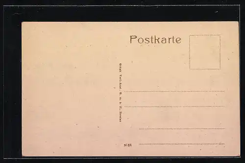 AK Pritzwalk, Hagen-Strasse bei Abendstimmung