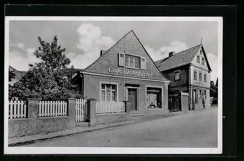 AK Gochsheim, Café und Weinhaus Wohnfurter