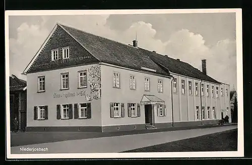 AK Niederjosbach, Gasthaus Zum grünen Tal