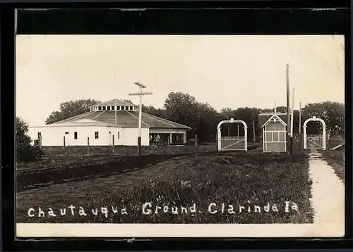 Foto-AK Clarinda, IA, Chautauqua Ground