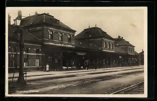 AK Leopoldov, Stanica, Bahnhof