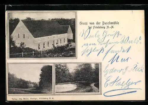 AK Friedeberg, Gasthaus Buschmühle