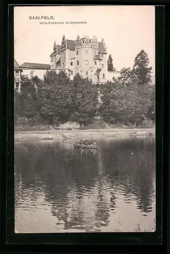 AK Saalfeld / Saale, Schlösschen Kitzenstein