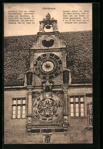 AK Heilbronn, Rathaus-Uhr