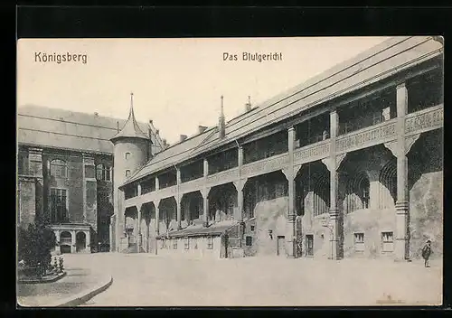 AK Königsberg / Ostpr., Gasthaus Blutgericht