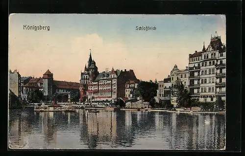 AK Königsberg i. Pr., Schlossteich