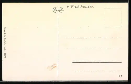AK Rauschen / Ostsee, Cordollingschlucht