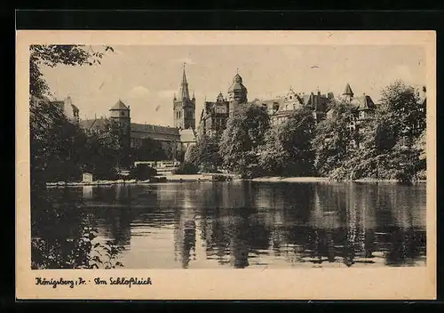 AK Königsberg i. Pr., Schlossteich