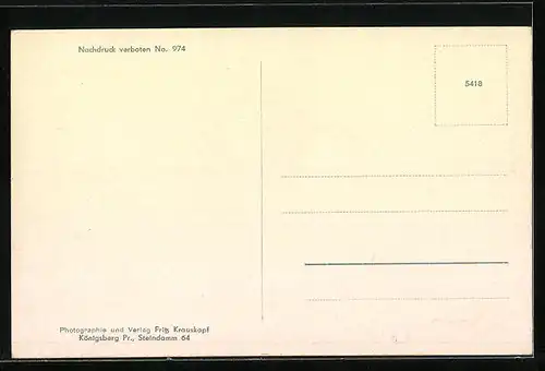 AK Königsberg i. Pr., Lastadie