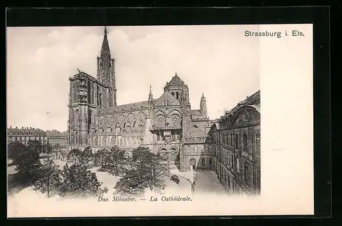 AK Strassburg i. Els., Münster