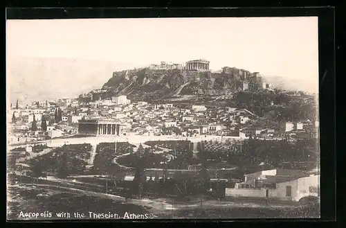 AK Athens, Acropolis with the Theseion