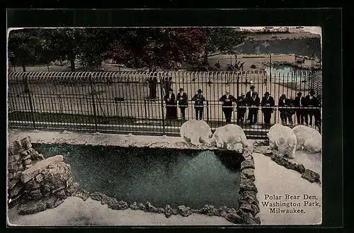 AK Milwaukee, Washington Park, Polar Bear Den