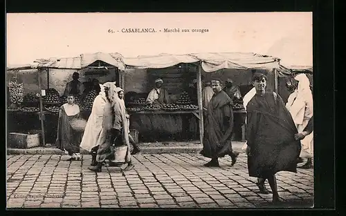 AK Casablanca, Marché aux oranges