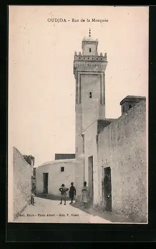 AK Oudjda, Rue de la Mosquée