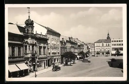 AK Mährisch Weisskirchen, Ortspartie