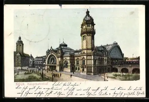 AK Köln, Hauptbahnhof