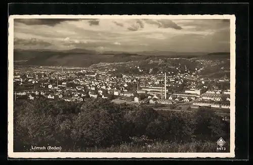 AK Lörrach / Baden, Gesamtansicht