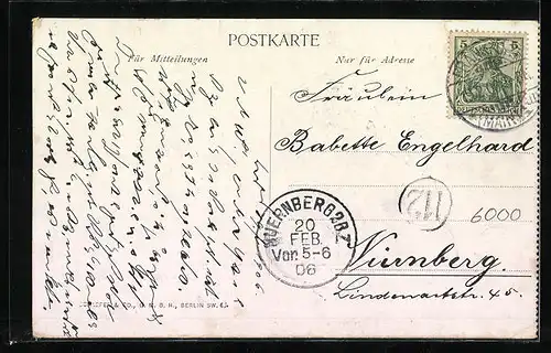 AK Frankfurt a. M., Kaiserstrasse