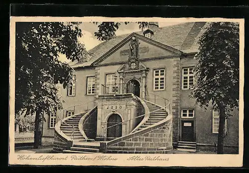 AK Rüthen / Möhne, Altes Rathaus